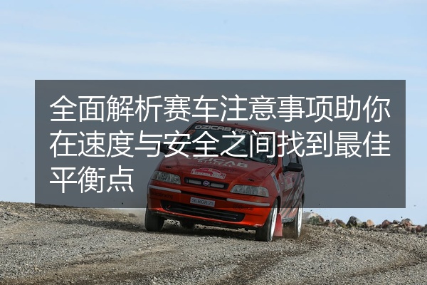 全面解析赛车注意事项助你在速度与安全之间找到最佳平衡点